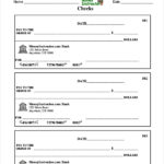 Blank Check Templates For Microsoft Word