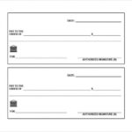 Blank Check Templates For Microsoft Word