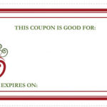 Blank Coupon Template Printable