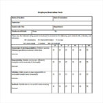 Blank Evaluation Form Template