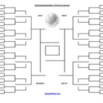 Blank Ncaa Bracket Template