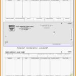 Blank Pay Stub Template Word