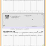 Blank Pay Stub Template Word