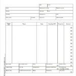 Blank Pay Stub Template Word