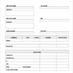 Blank Pay Stubs Template