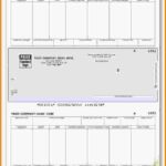 Blank Pay Stubs Template