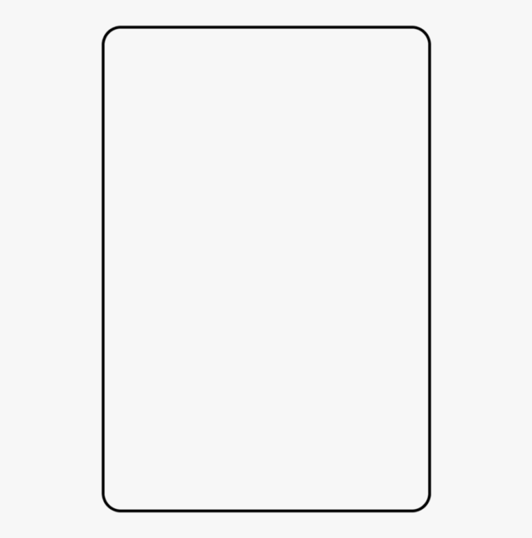 Blank Playing Card Template (3) TEMPLATES EXAMPLE TEMPLATES EXAMPLE