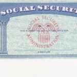 Blank Social Security Card Template