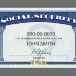 Blank Social Security Card Template