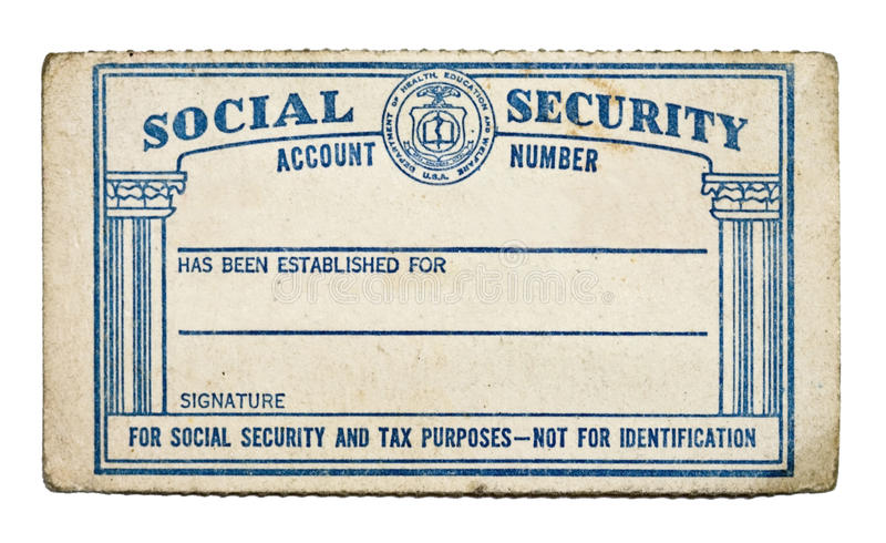 Blank Social Security Card Template Download