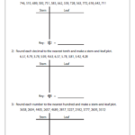 Blank Stem And Leaf Plot Template