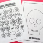 Blank Sugar Skull Template