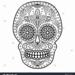 Blank Sugar Skull Template