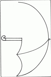 Image 3 for Blank Umbrella Template