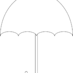 Blank Umbrella Template