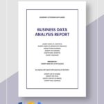 Business Analyst Report Template