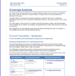 Business Analyst Report Template