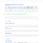 Business Quarterly Report Template