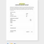 Computer Incident Report Template