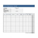 Computer Maintenance Report Template