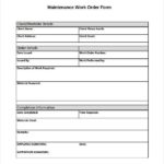 Computer Maintenance Report Template