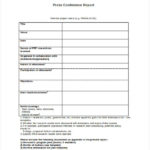 Conference Report Template