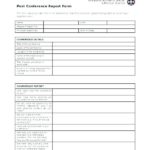 Conference Report Template