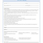 Customer Site Visit Report Template