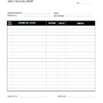 Customer Visit Report Template Free Download