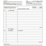 Daily Work Report Template