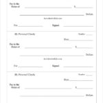 Editable Blank Check Template