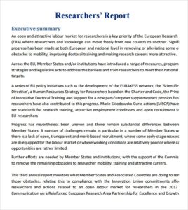 equity research report template word