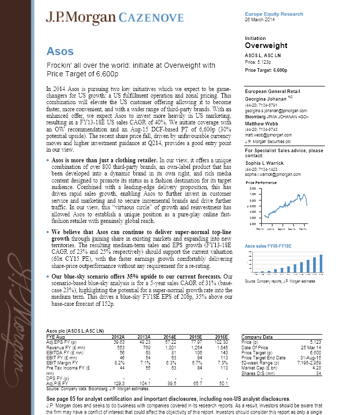 equity research report template