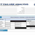 Failure Analysis Report Template