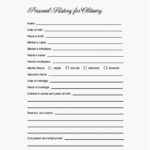 Fill In The Blank Obituary Template