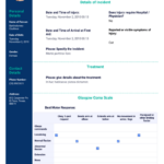 First Aid Incident Report Form Template