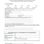 First Aid Incident Report Form Template