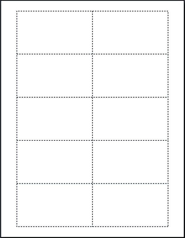 Free Printable Blank Flash Cards Template