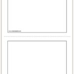 Free Printable Blank Flash Cards Template