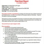 Funding Report Template