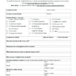 Generic Incident Report Template