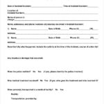 Generic Incident Report Template