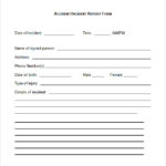 Generic Incident Report Template