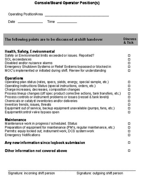 Health And Safety Board Report Template