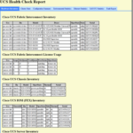 Health Check Report Template