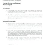 Hr Annual Report Template