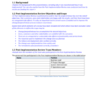 Implementation Report Template