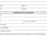 Incident Report Template Microsoft