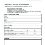 Information Security Report Template