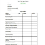 It Audit Report Template Word